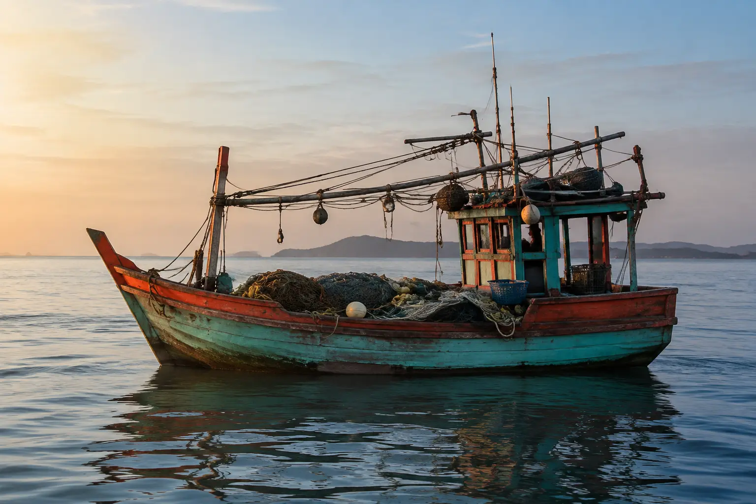 The Andaman coast